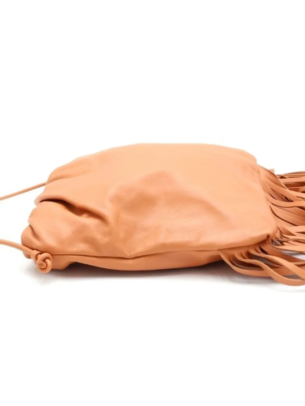 Bottega Veneta The Fringe Shoulder Leather Bag Brown